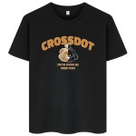 크로스닷(CROSSDOT) 오늘출발/에센셜 아치하프베어 오버핏 빅사이즈 여름 프린팅 반팔티 (6COLOR) | GVG 스토어. 전 세계직배송.