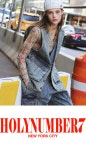 홀리넘버세븐(HOLYNUMBER7) WASHING DENIM VEST_BLUE | GVG 스토어. 전 세계직배송.