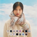 아코스튜디오스페이스(AQO STUDIO SPACE) AQO BASIC CHECK MUFFLER_14COLOR | GVG 스토어. 전 세계직배송.