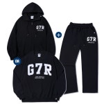 고스트리퍼블릭(GHOSTREPUBLIC) G7R 자수 집업 OR 맨투맨 + 팬츠 셋업 | GVG 스토어. 전 세계직배송.