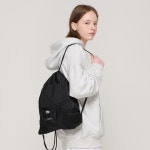 ROIDESROIS 매쉬 포켓 스트링 짐색 백팩 (블랙) | GVG STORE Toko Mode K-POP. Pengiriman langsung ke seluruh dunia.