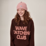 플랫웨이브 인 서울(Flatwave in Seoul) 플랫웨이브 인 서울 NIXE ROUND KNIT BROWN | GVG 스토어. 전 세계직배송.