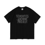 아이템 OTHERFITS 아카이브 레터링 반팔티셔츠 (블랙) | GVG
