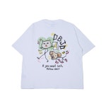 아이템 DBJD 캣츠 앤 도그 반팔 화이트 | GVG 아이템 DBJD 캣츠  앤 도그 반팔 화이트 | GVG