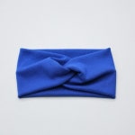 언스탑퍼블(UNSTOPPABLE) 10CM 기본꼬임리본 블루 - 헤어밴드 터번 반다나 | GVG 스토어. 전 세계직배송.