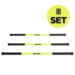 KBSTICK 케이비스틱 실내 홈트 바디 트레이닝 스트레칭 봉 모빌리티 운동 기구 소도구 골프 필라테스 스틱 세트3 | GVG STORE.... 