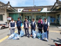(글보기)상이군경회 경주지회, 황남동 일대 환경정비 실시 | 경주시정뉴스 - 읍면동소식 >읍면동소식