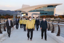 2021.11.3-‘형산강 공도교’ 건설현장 방문 | 현장스케치 | 시장의 하루 | 경주시 열린시장실 경주시, 경주시 열린시장실 홈페이지