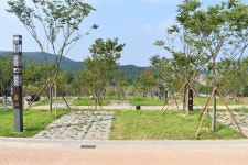 (글보기)캠핑장(주차, 데크) 규격 및 전경사진 | 공지사항 | 알림마당 | 화랑마을