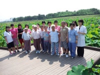 (글보기)경주시립 노인전문 간호센터 “연꽃 나들이” | 경주시정뉴스 - 시정소식 >생활소식