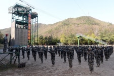 해병닷컴 - 해병대 신병 1262기 3교육대 극기주 - 산악돌격훈련