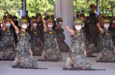 해병닷컴 - 해병대 신병 1285기 1교육대 5주차 - 수류탄투척 및 총검술