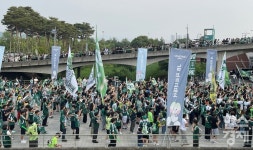 전주 달군 현대가더비…킥오프 전부터 열기 후끈