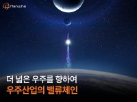 더 넓은 우주를 향하여, 우주산업의 밸류체인 | 한화그룹