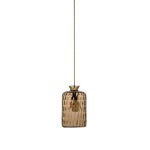 Ebb & Flow Pillar 서스펜션/펜던트 조명 CLEAR WITH BRASS TWSTED 골드 - 해브어 Ebb & Flow Pillar 서스펜션/펜던트 조명 CLEAR... 
