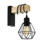 에글로 Townshend 5 W 1L 블랙 / 브라운 Eglo Townshend 5 W 1L Black / Brown 30212 - 해브어 에글로 Townshend 5 W 1L 블랙... 