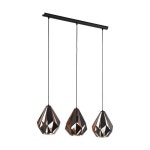 에글로 Carlton 1 S 3L 블랙 / 코퍼 Eglo Carlton 1 S 3L Black / Copper 20894 - 해브어 에글로 Carlton 1 S 3L 블랙 / 코퍼 Eglo... 