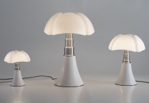 MARTINELLI LUCE 마티넬리 루체 Pipistrello 미디움 테이블조명 디머블/디밍 화이트 MAR-620-MED-DIM-BI | 단스탠드 - 해브어... 