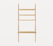 FRAMA 프라마 Shelf Library H1852 wall with desk oiled oak... FRAMA 프라마 Shelf Library H1852 wall with desk oiled oak FR8055