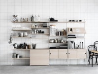 STRING FURNITURE 스트링 shelf 78 x 30 cm 3-pack ash AK211268 - 해브어 STRING FURNITURE 스트링 shelf 78 x 30 cm 3-pack ash AK211268