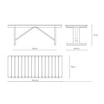 칼한센 BM1771 가든 테이블 171522 Carl Hansen BM1771 Garden Table 171522 28623 - 해브어 칼한센 BM1771 가든 테이블 171522... 
