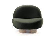 Collector Hygge 암체어 팔걸이 의자 포레스트 Boucle by Saccal Design House for 02169 - 해브어 Collector Hygge 암체어 팔걸이... 