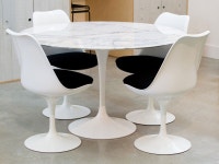 놀 사리넨 튤립 다이닝 테이블 - 120cm Diameter 마블... 해브어 놀 사리넨 튤립 다이닝 테이블 - 120cm Diameter 마블... 
