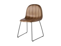 구비 3D 다이닝 체어 의자 - Sledge Base 블랙 베이스 Gubi Dining Chair Black 02665 - 해브어 구비 3D 다이닝 체어 의자... 