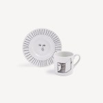 포르나세티 커피잔 Solitario Fornasetti Coffee cup Solitario 00554 - 해브어