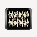 포르나세티 트레이 Chiavi e Rombi Fornasetti Tray Chiavi e Rombi 00420 | 소품트레이 - 해브어 포르나세티 트레이 Chiavi e... 