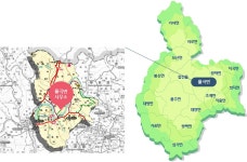 율곡면 - 율곡면 행정지도 | 합천군 행정지도 | 합천군