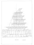 국가유산이미지 | 도면_국보 _익산 미륵사지 석탑_동측면도 도면_국보 _익산 미륵사지 석탑_동측면도