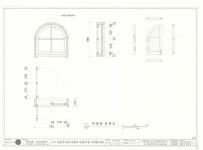국가유산이미지 | 도면_등록문화재 _구 일본우선(郵船)주식회사 인천지점_기록화사업 박공창 상세도 도면_등록문화재 _구 일본우선(郵船)주식회사... 