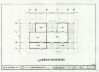 국가유산이미지 | 도면_등록문화재 _진안 강정리 근대 한옥_실측도면 1층 평면도(초창 당시 추정 도면)3 도면_등록문화재 _진안 강정리 근대 한옥... 