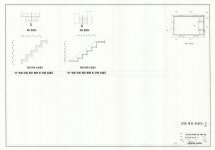 국가유산이미지 | 도면_등록문화재 _강경 중앙초등학교 강당_기록화사업 실측도면 진입 계단 상세도-2 도면_등록문화재 _강경 중앙초등학교 강당... 