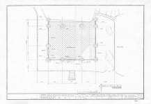 국가유산이미지 | 도면_명승 _두륜산 대흥사 일원_대둔산 대흥사 북미록담 마애여래 좌상 보호각 보수공사 평면도 도면_명승 _두륜산 대흥사 일원... 