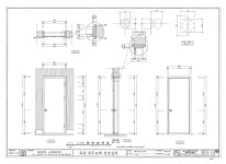 국가유산이미지 | 도면_등록문화재_옥천성당_정밀실측 7／WD 창호 상세도 도면_등록문화재_옥천성당_정밀실측 7／WD 창호 상세도