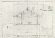 문화재이미지 | 도면_전라북도문화재자료 _흥덕향교대성전_보수공사 종단면도1 도면_전라북도문화재자료 _흥덕향교대성전_보수공사 종단면도1