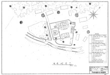 문화재이미지 | 도면_경상남도문화재자료 _경현사_배치도 도면_경상남도문화재자료 _경현사_배치도