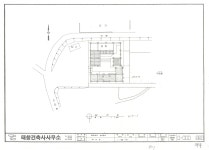문화재이미지 | 도면_경상북도문화재자료 _백암재사_보수공사 배치도1 도면_경상북도문화재자료 _백암재사_보수공사 배치도1