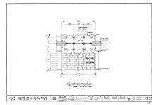 국가유산이미지 | 도면_전라북도문화재자료_풍계서원_보수공사 보수평면도 도면_전라북도문화재자료_풍계서원_보수공사 보수평면도