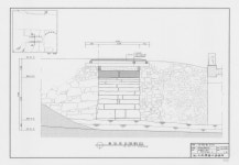 국가유산이미지 | 도면_보물 _고성 육송정 홍교_보수정비 종단면도(현황)(2) 도면_보물 _고성 육송정 홍교_보수정비 종단면도(현황)(2)