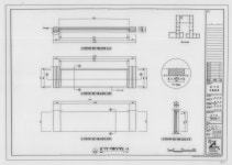 국가유산이미지 | 도면_보물 _경주 양동 관가정_정밀실측1 대청마루 머름 단면,입면(내／외부) 상세도-3 도면_보물 _경주 양동 관가정_정밀실측1... 