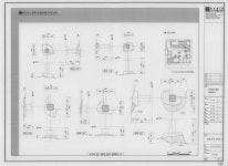국가유산이미지 | 도면_보물_안동 예안이씨 충효당_예안이씨 종택 실측조사 본채 초석 상세도-4 도면_보물_안동 예안이씨 충효당_예안이씨 종택... 