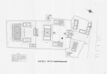 국가유산이미지 | 도면_보물 _영천향교 대성전_정밀실측 영천향교 배치도4 도면_보물 _영천향교 대성전_정밀실측 영천향교 배치도4