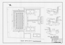 국가유산이미지 | 도면_보물_영천향교 대성전_정밀실측 대성전 배치도(보수) 도면_보물_영천향교 대성전_정밀실측 대성전 배치도(보수)