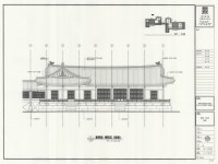 국가유산이미지 | 도면_사적_경복궁_함화당집경당 보수복원(상) 함화당 배면도(현황) 도면_사적_경복궁_함화당집경당 보수복원(상) 함화당 배면도... 