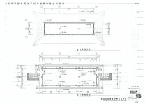 국가유산이미지 | 도면_사적 _경복궁_광화문 시설물복원정비공사(현황) 1층평면도／2층평면도 도면_사적 _경복궁_광화문 시설물복원정비공사... 