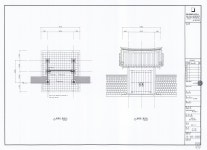 국가유산이미지 | 도면_사적_경복궁_태원전 복원정비공사 일중문 평면도,정면도 도면_사적_경복궁_태원전 복원정비공사 일중문 평면도,정면도