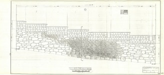 문화재이미지 | 도면_사적 _진주성_보수정비공사 성곽전개도6 도면_사적 _진주성_보수정비공사 성곽전개도6